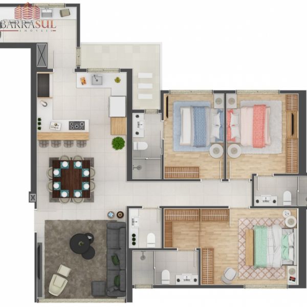 Phoenix Tower - 3 Suites - Balnerio Cambori 