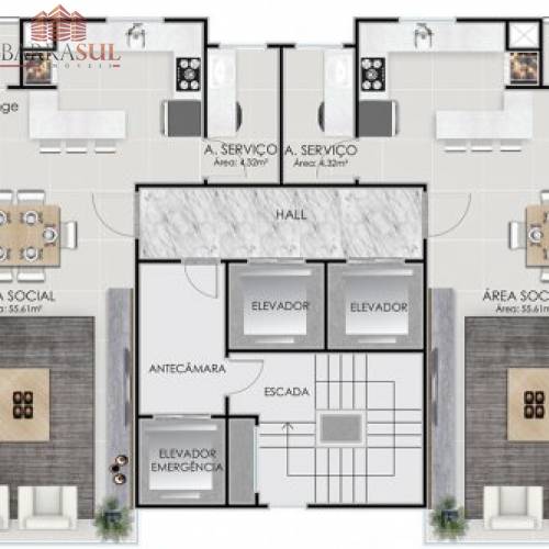 Exuberance Residence - Centro