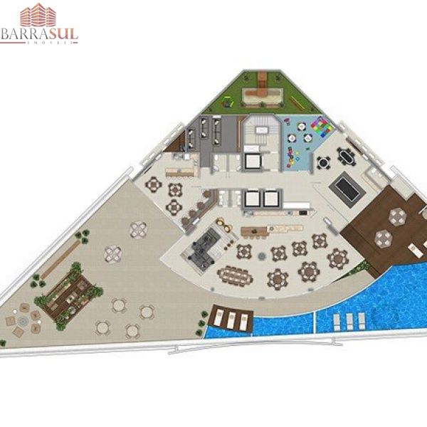 Magnifique Tower - andar 26 Face Norte