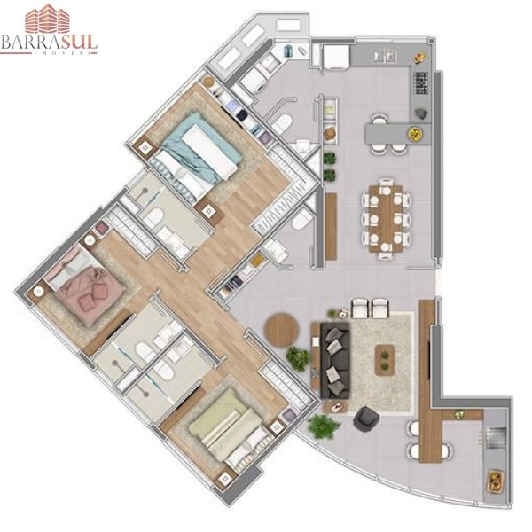 Magnifique Tower - andar 26 Face Norte